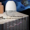 Electric Breast Pump Hands Free Wearable Breast Pump for Breastfeeding Low Noise Milk Pump with 150ml Milk Collector BPA-free 4