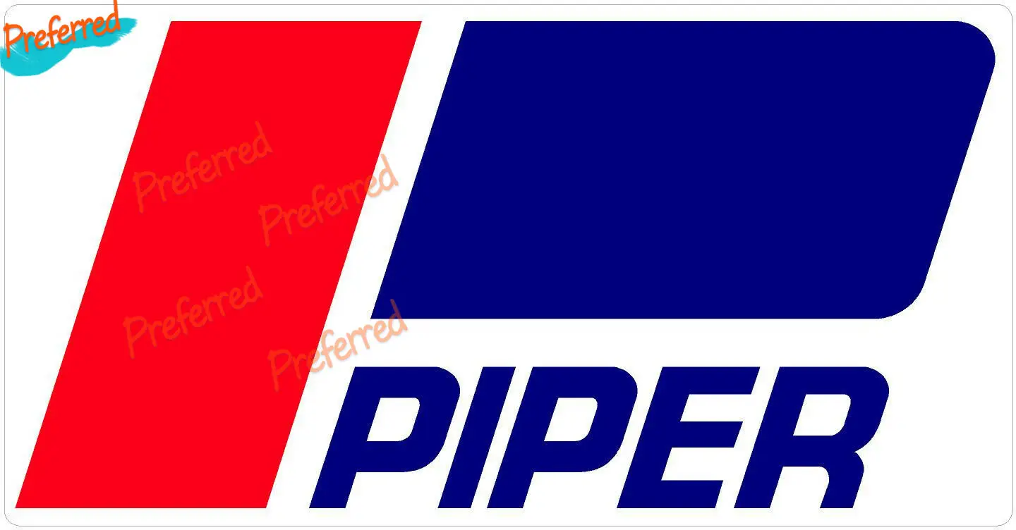 

Piper Antique Vintage Retro Historical Replica Decal Sticker Laminated for Your Car Laptops Racing Helmet Trunk Wall Sticker