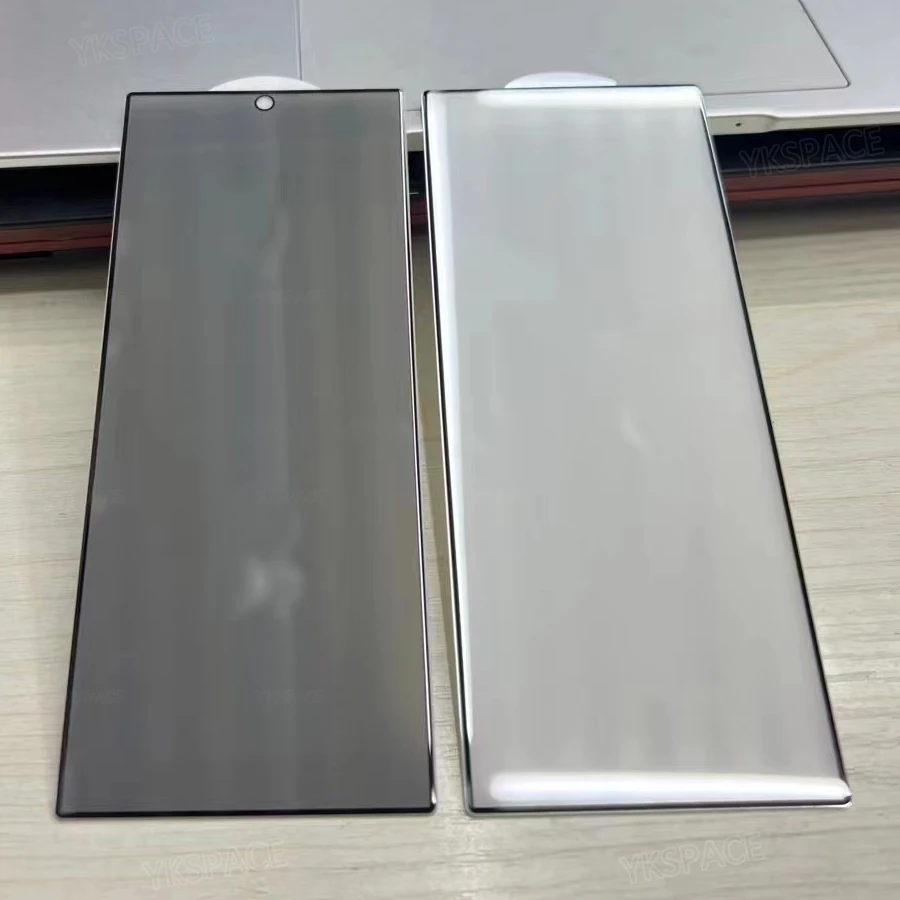 Privacy Anti-Spy Tempered Glass Screen Protector - 2-Pack, Clear, 9H Hardness