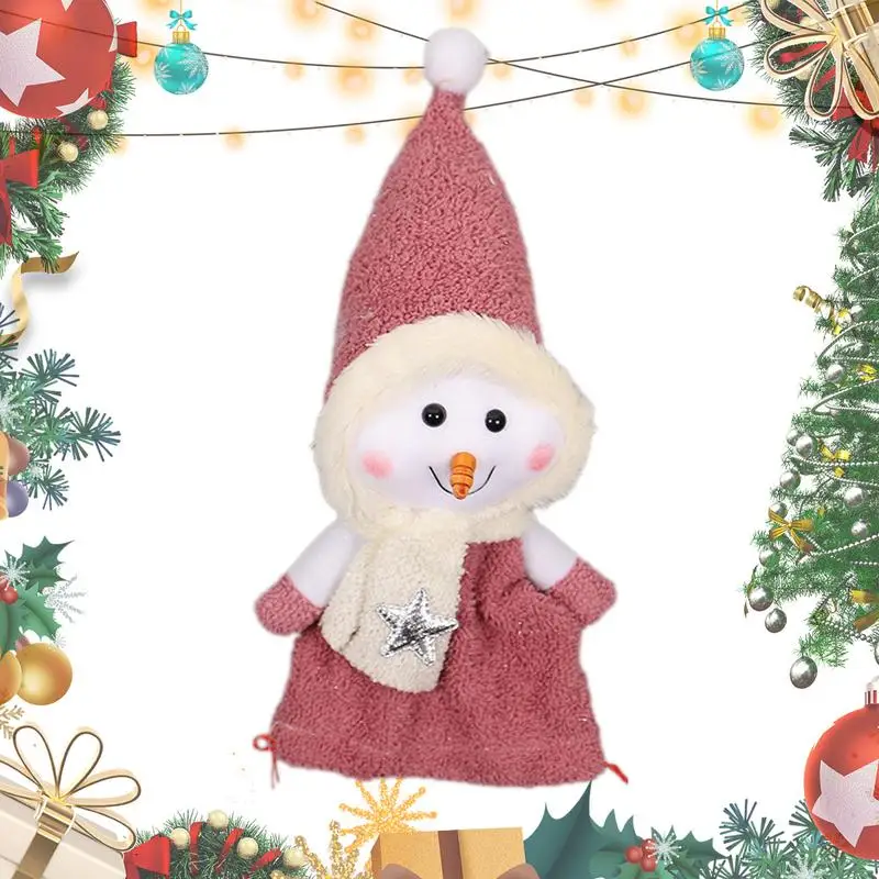 

Рождественские подарочные пакеты в виде снеговика, рождественские сумки-тоуты в форме снеговика со шнурком, аксессуары для закусок, Свадебная вечеринка, конфеты для еды