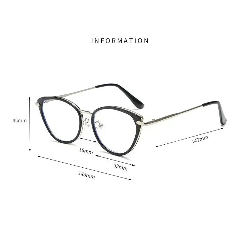 2025 Fashion Cat Eye Photochromic Myopia Glasses for Women Outdoor Color Changing UV Protection Sunglasses Near Sight Eyeglasses 6