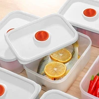 Boîtes de conservation des aliments au réfrigérateur pour viande et fruits surgelés, conservation des aliments frais, outils de stockage de cuisine essentiels sous-emballés portables. 3