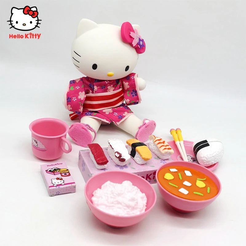 Original Sanrio Hello Kitty Japanese Cuisine Tour Cute Kawaii Doll