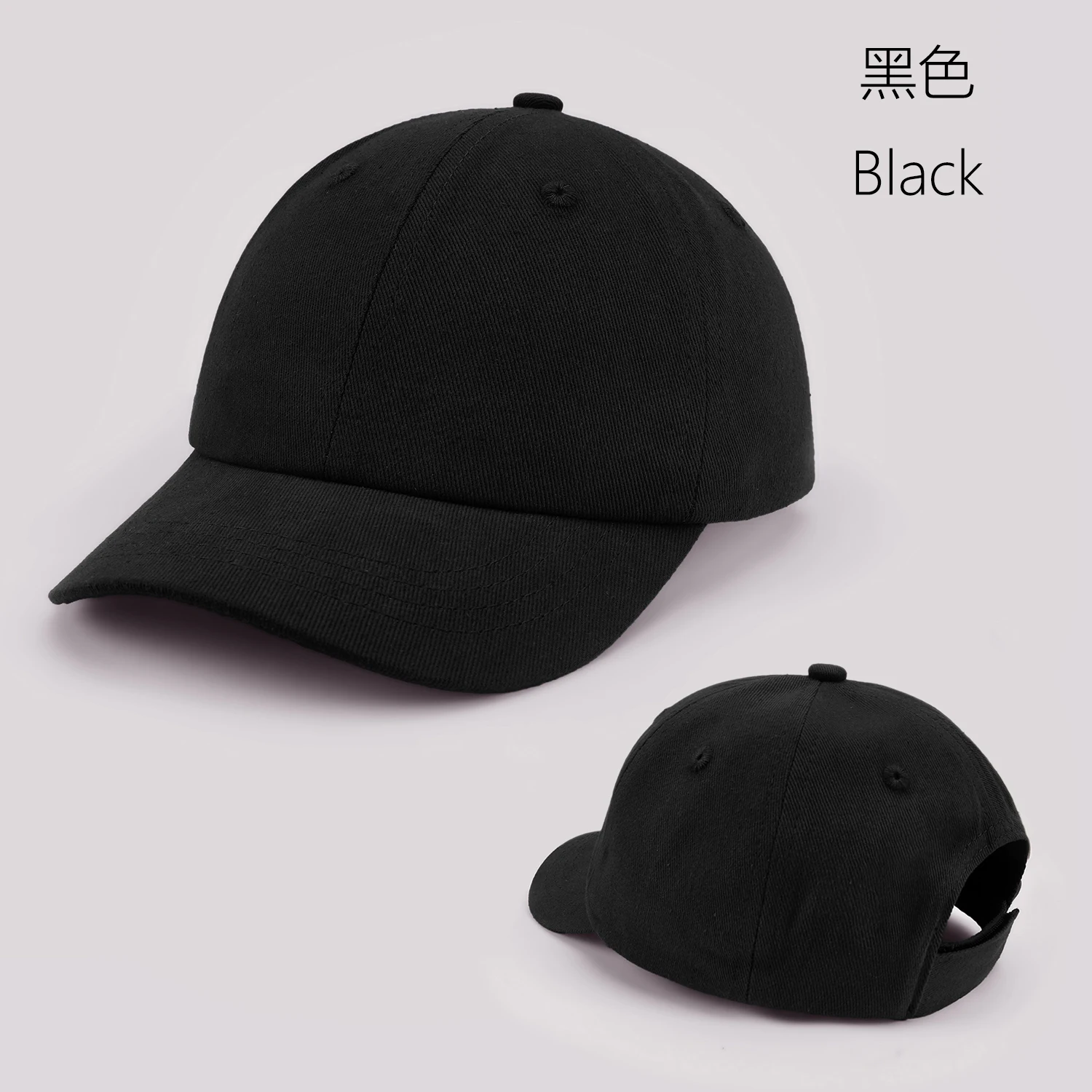 Berretto da baseball in cotone lavato per esterni Logo personalizzato Ricamo Berretto con lingua d'anatra Berretto parasole traspirante regolabile per ragazzi e ragazze