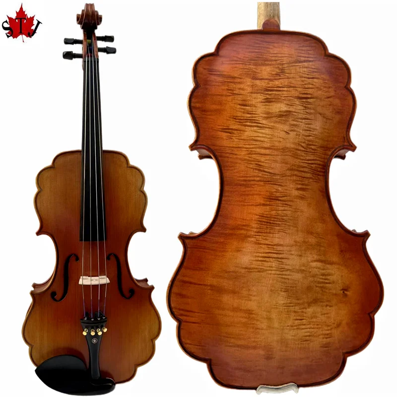 Baroque style SONG Maestro 4 strings 17" viola,big and powerful sound #15437