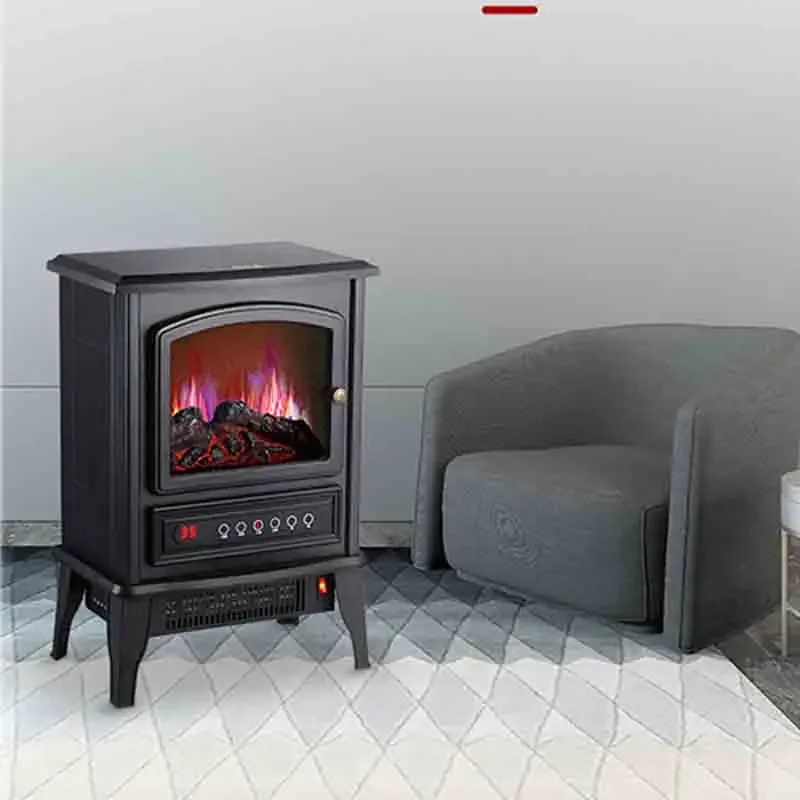 European Fireplace Heater 3d Simulation Flame Heating Furnace Heating Furnace Heater Living Room Household Energy Saving 3