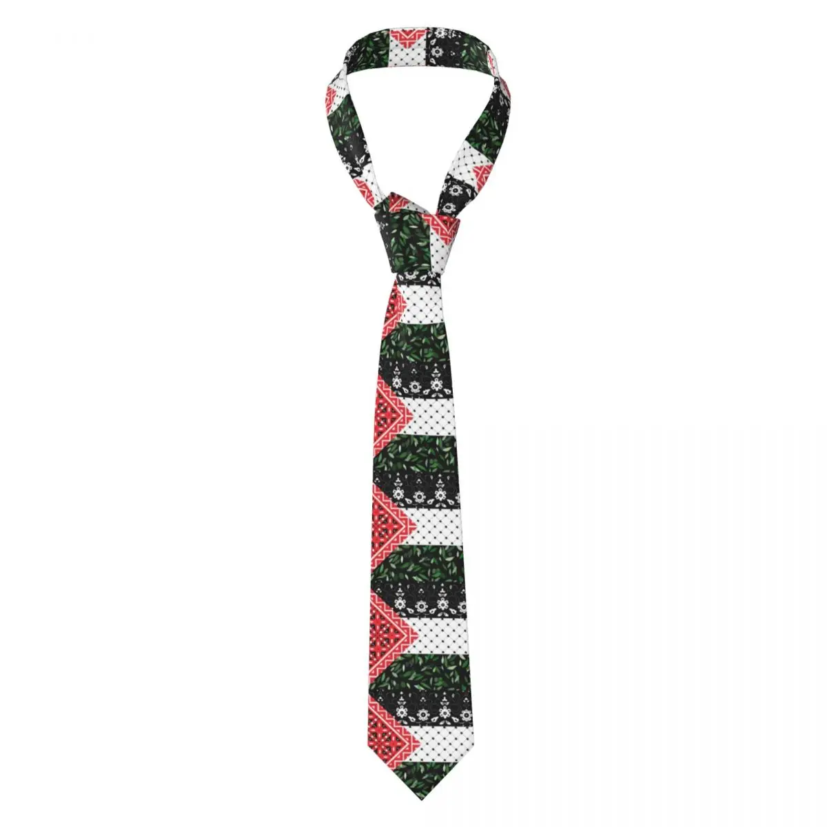 

PALESTINE Flag Olives Neckties Fashion Neck Ties for Men Accessories Gravatas Gift