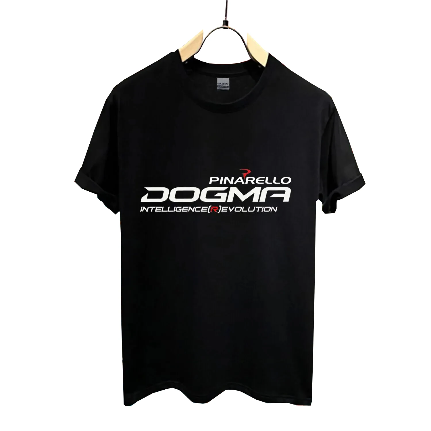 Nuova Maglietta Pinarello Dogma Logo T-Shirt Nera Da Uomo