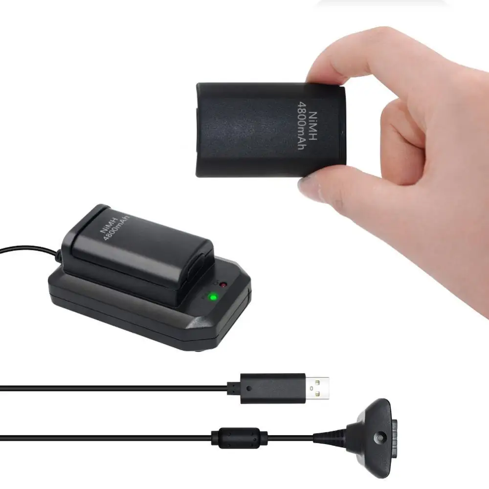 

Rechargeable Charging Gamer Controller Replacement Battery Kit for 360