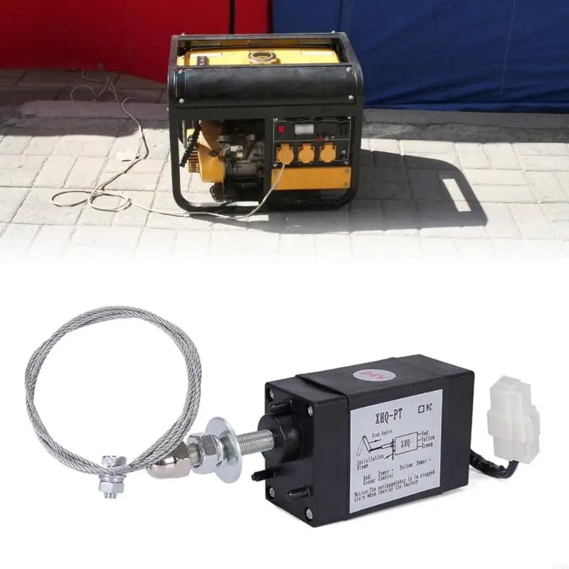 37MA Niederstrom-Auto-Elektro-Flameout-Magnetabsperrventile 12V/24V Passend für schnelle Diesel-Motorabschaltstopp-Steuerung – Detail 8