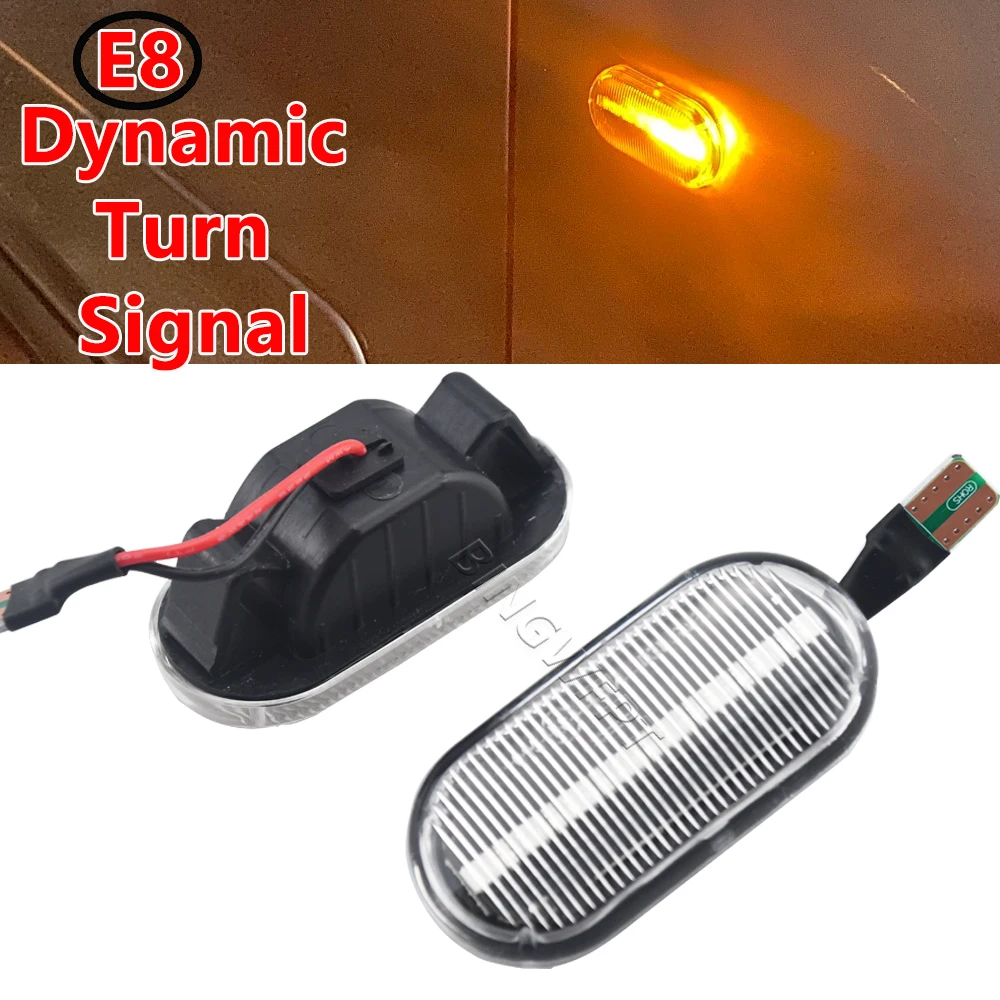 Per Nissan Tiida Note Micra Navara Qashqai Cube Camiones Dualis Frontier Led Dynamic Car Blinker Side Marker Indicatori Di Direzione