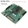 NAS N100 N150 Nics Industrial Motherboard Home 4 Cores 4 Threads Processor 4x2.5G i226 Network M.2 Slot 6xSATA DP HD Low Power 1