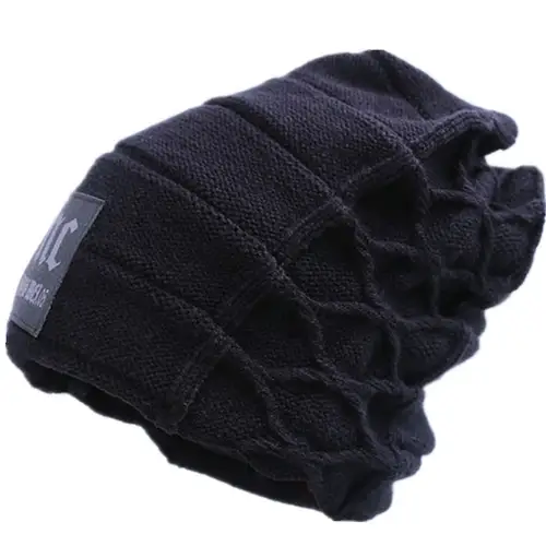 Winter Adult Men Warm Beanies Skullies Fashion Letter Knitted Women Hat Outdoor Colorful Casual Soft Wool шапка мужская кепка - Image 11