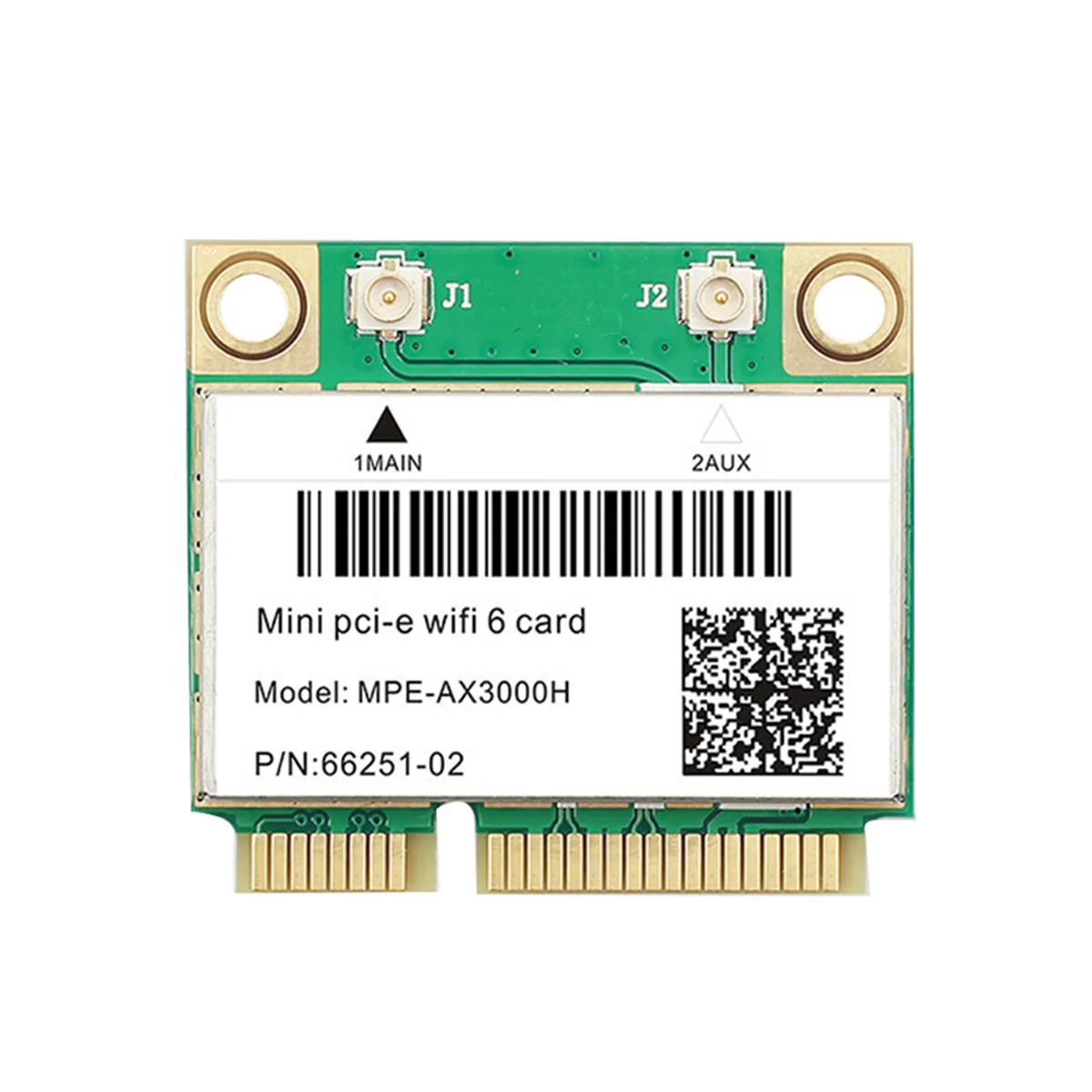 Wifi 6E Ax3000H Scheda Di Rete Wifi Wireless Bt 5.2 Per Adattatore Wi-Fi Mini Pcie Per Desktop/Laptop Win10