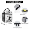 Gojo Satoru Jujutsu Kaisen Accessories Insulated Lunch Bag For School Food Container Reusable Thermal Cooler Lunch Box 6