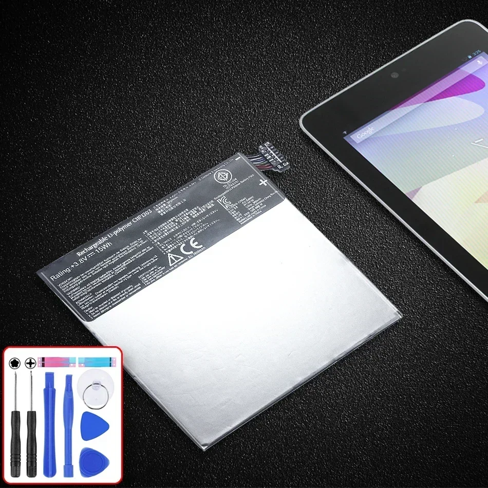 

Сменный аккумулятор для планшета Asus Google для Nexus 7 Ii 2 2nd Gen 2013 Версия ME571 ME57K ME57KL K009 3950 мАч C11P1303