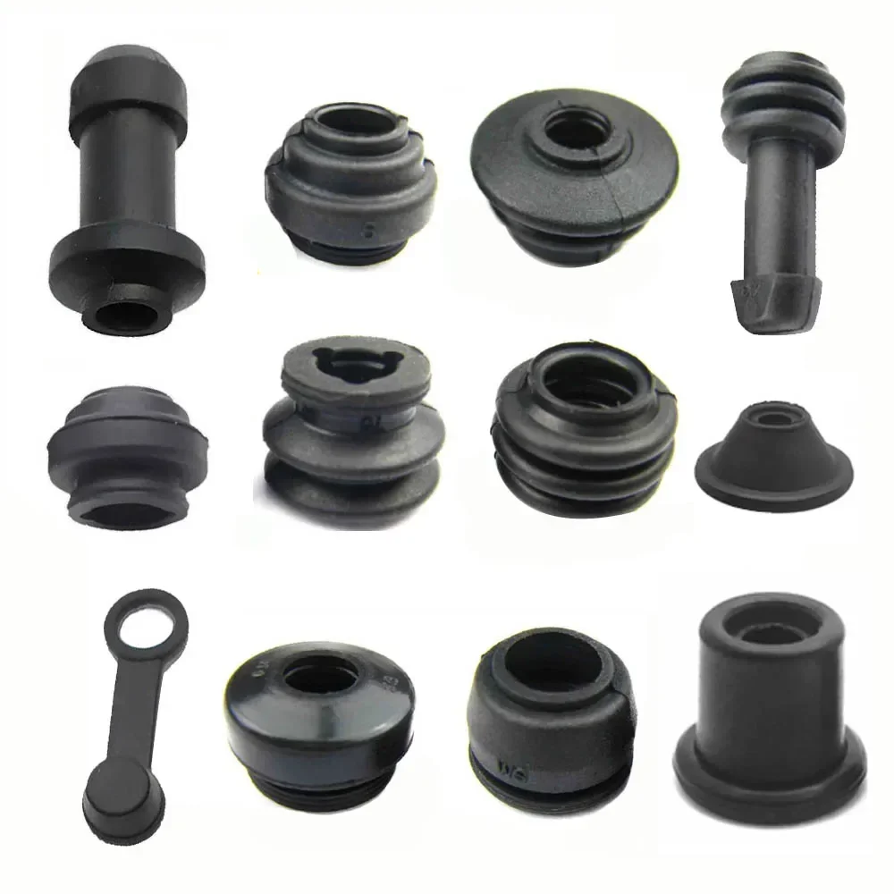 Brake Upper and Lower Pump Caliper Shock Absorber Sleeve Dust Cover Rubber Disc Brake Pump Waterproof Cap Motorcycle parts