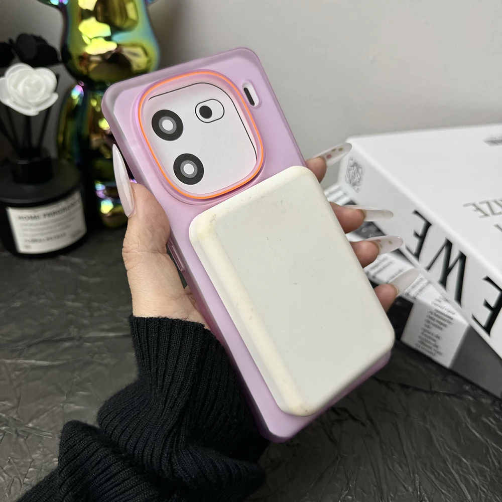 Enhanced Clear Magsafe Case with Wireless Charging & Shockproof Protection