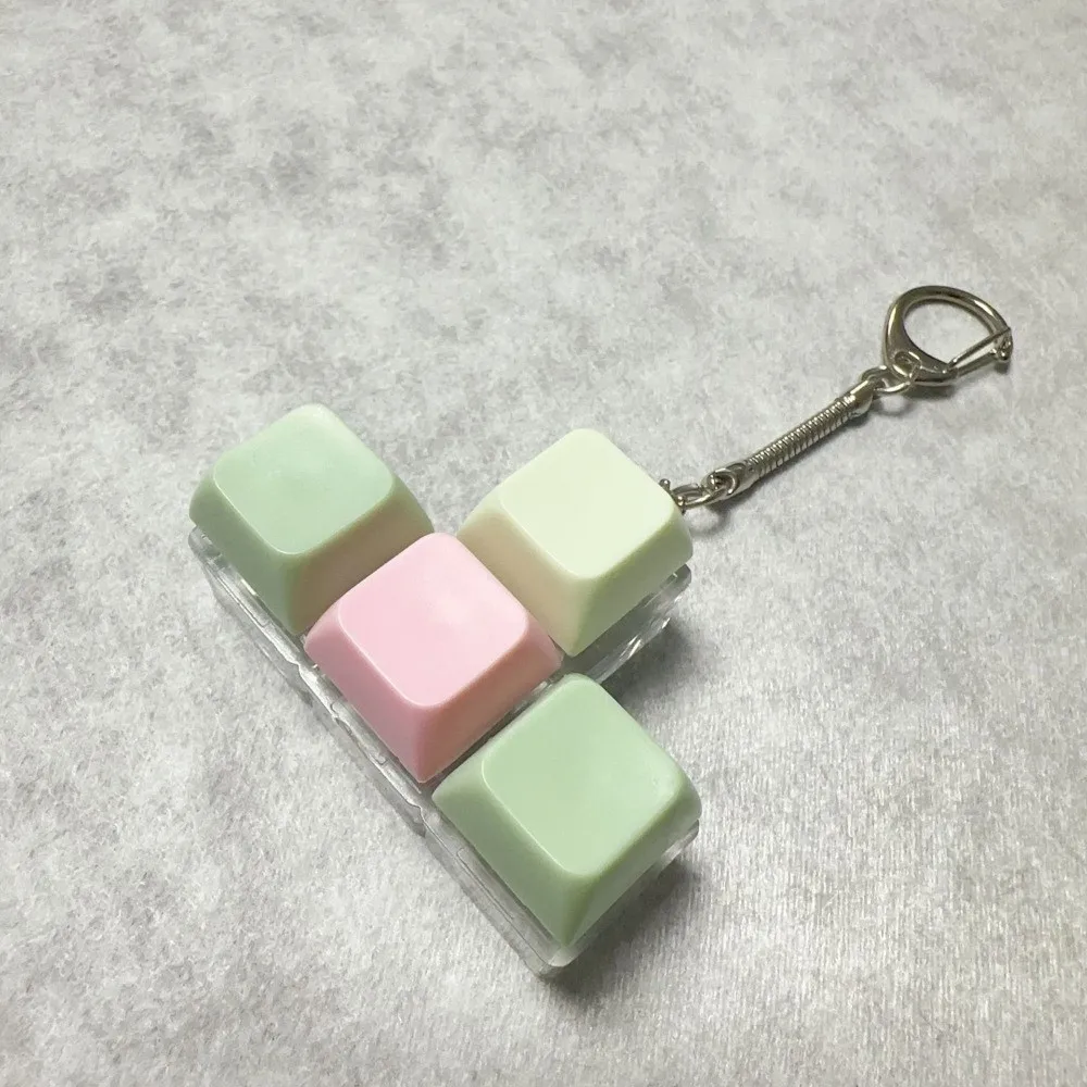 Fidget Keycap Toy Stress Relief Keychain