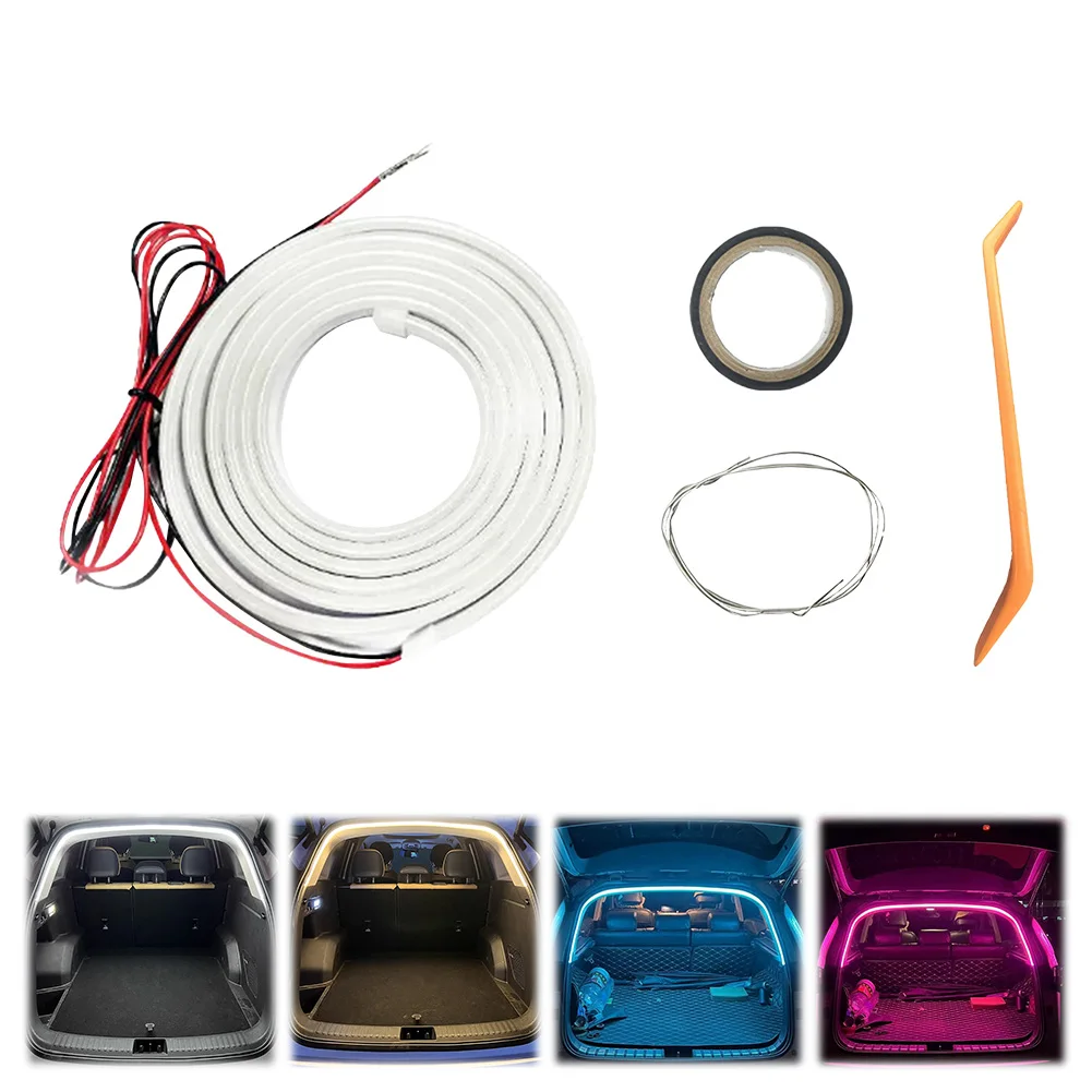 LED Car Trunk Light Strip Self Adhesive