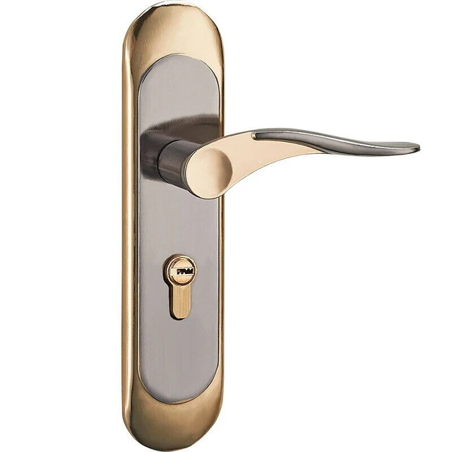 Indoor Household Door Handle For Home With Security Lock Key Set Aluminum  Alloy - Door Handles - AliExpress