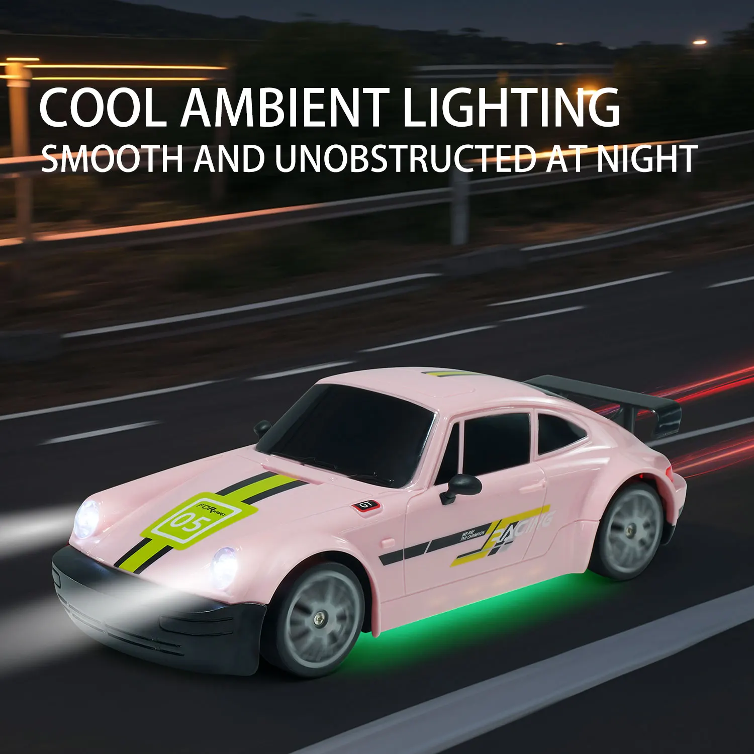 1/20 Rc Racing Car4X4 High Speed Rc Cars 20Km/h Remote Control 4Wd Sports Car Drift Auto Electric Vehicle Toys for Boys Kid Gift 3