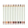 26 Colors Matte Waterproof Vegan Brown Lip Liner Eyebrow Pencil Eyeliner Private Label Lipliner White Pen Wholesale Makeup 2
