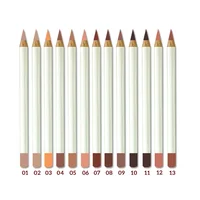 26 Colors Matte Waterproof Vegan Brown Lip Liner Eyebrow Pencil Eyeliner Private Label Lipliner White Pen Wholesale Makeup 2
