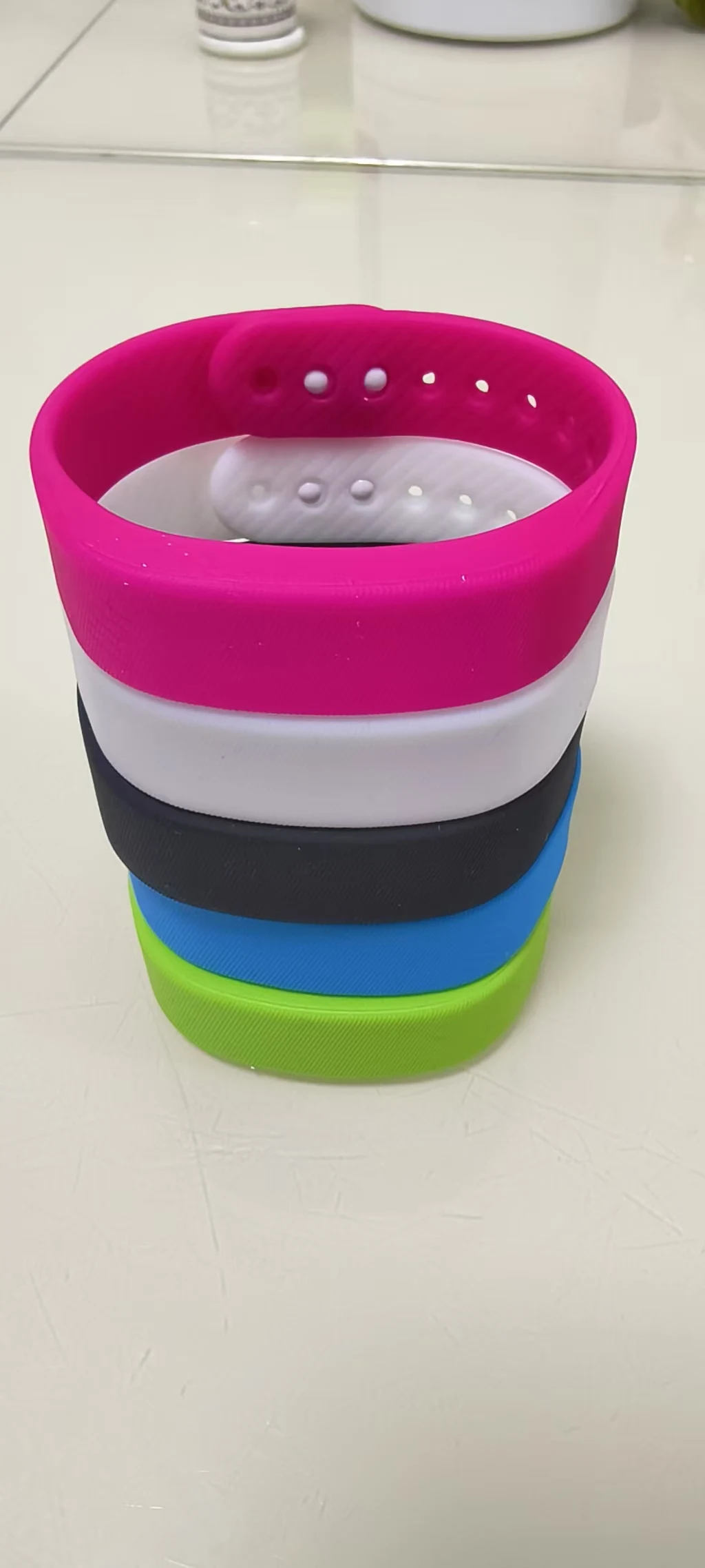LED Digital Smart Bracelet Vibrating Alarm Clock Waterproof Clock