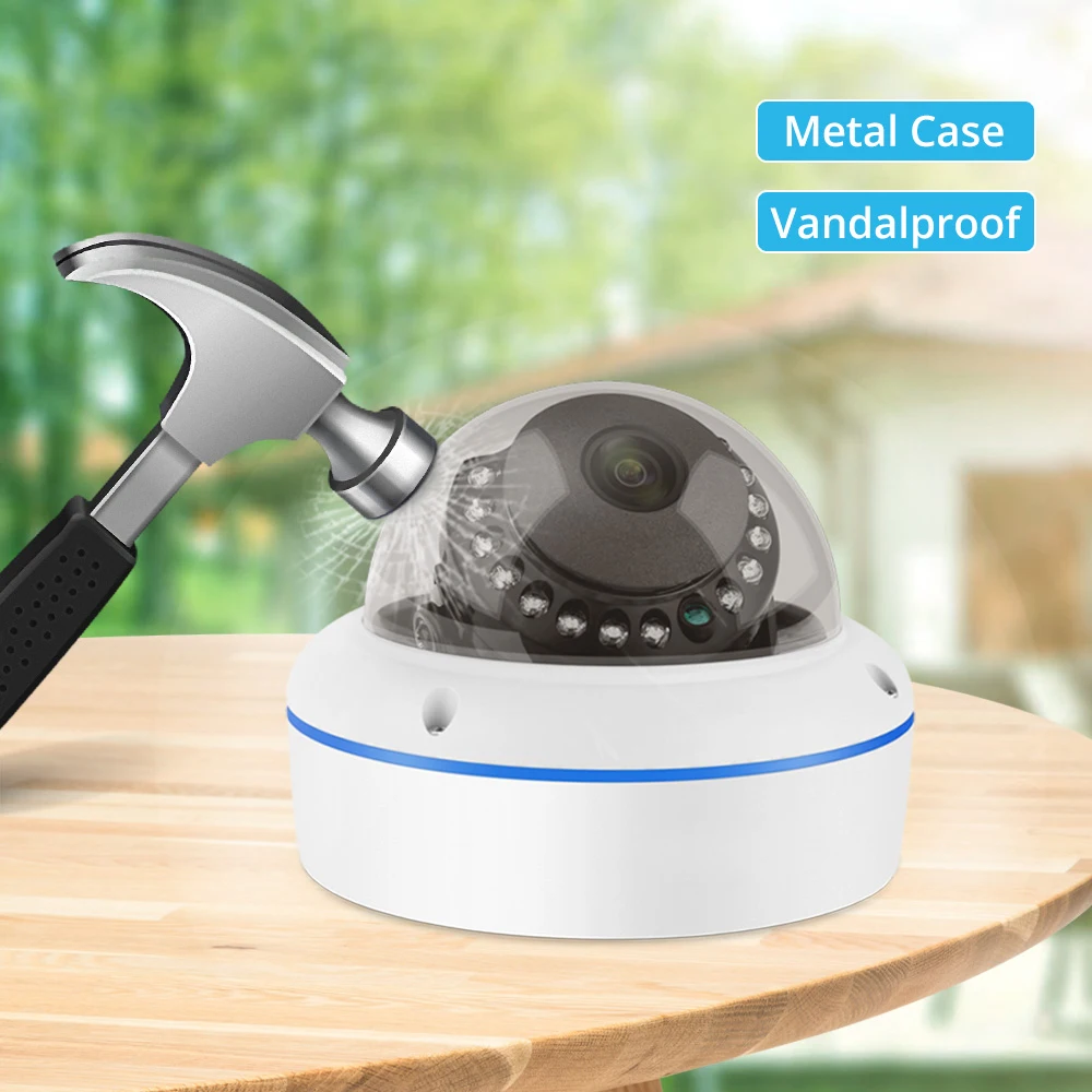 MISECU 8CH 5MP 4MP Dome POE Security Camera Kit H.265NVR Face Detect Indoor Motion Detect CCTV Vision Record Surveillance System security camera