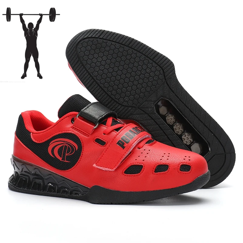 

2024 Professional Weightlifting Shoes for Women and Men Weightlifting Training Shoes Comfortable and Breathable Deep Squat Shoes