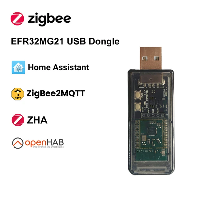 ZigBee Smart Gateway USB Dongle,Smart Home ZB-GW04 HUB PCB Antenna Gateway USB Chip Module,Work With Home Assistant ZHA Z2M 1
