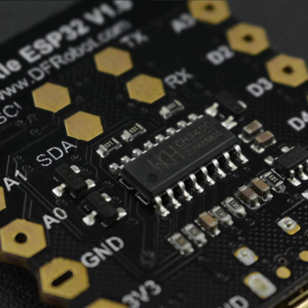 DFRobot Beetle ESP32 ũƮѷ, 5V Tensica LX6  ھ Ĩ, FireBeetle ESP32 IOT ܼȭ  