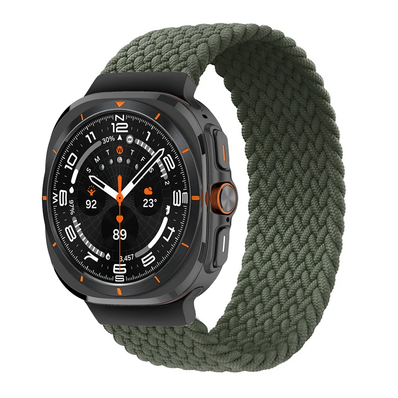 Ultra Sport Nylon Loop Braided Strap for Smartwatch - 47mm Bracelet Band Accessories