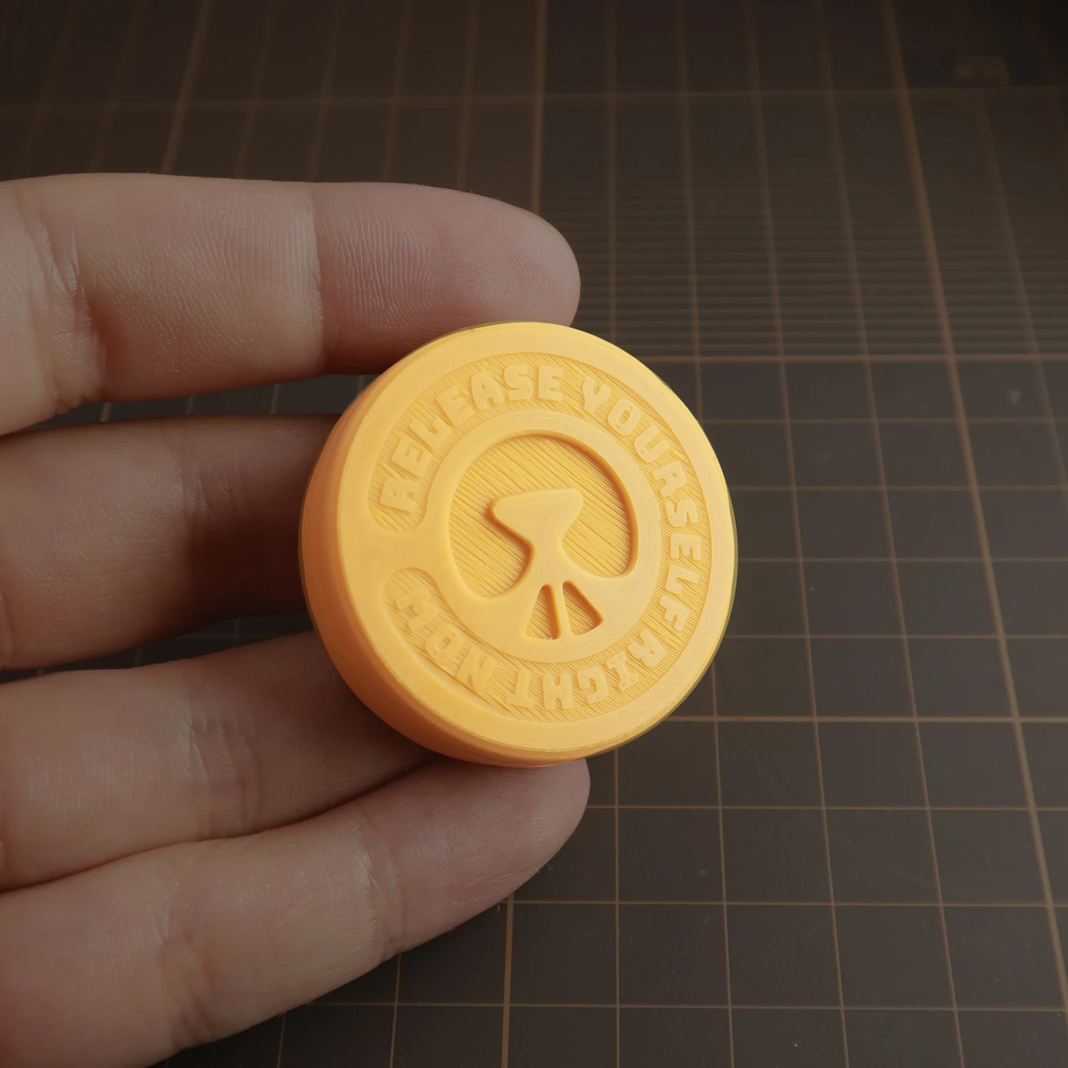 HAOTZ EDC 피젯 코인, 창의적인 플라스틱 피젯 장난감, 재미있는 스트레스 해소, 햅틱 코인, ADHD 도구, 성인용 사무실 휴식  장난감