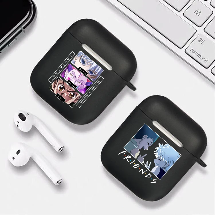 애니메이션 헌터 X 헌터 이어폰 케이스, 애플 에어팟 1, 2, 3, 프로 2, HXH, 애니메이션 히소카, 모로우 건케이스, 보호 케이스