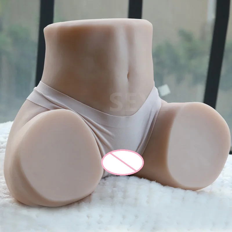 

Sell Well Silicone Huge Ass 3D Sex Torso Doll Artificial Vagina Anal Sex Real Skin Pussy Sexy For Men Male Masturbation Sex Shop