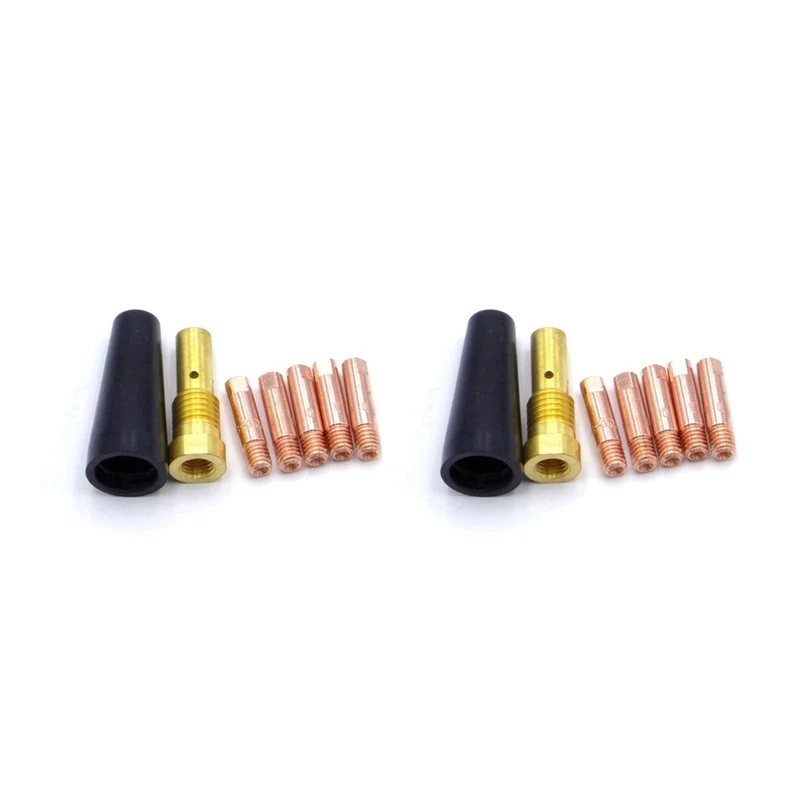 

14PCS Gasless Nozzle Tips For FC90 Flux-Cored Wire Feed K3493-1 FC90 MIG Welder Welding Torch Welding Tip
