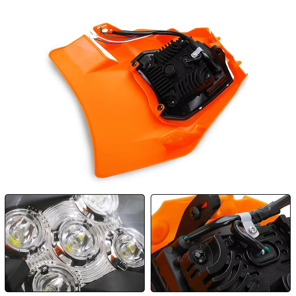 Headlight for KTM SX SXF XC XCF 125 200 250 300 350 450 dirt pit bike Motorcycles Accessories