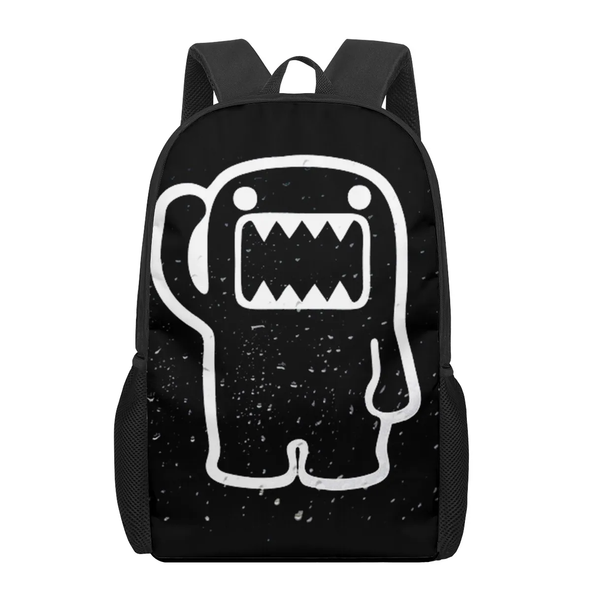 

Мультипликационный Монстр Domo Kun, 3D принт, ранцы для девочек начальной школы, Детская сумка для книг, многофункциональный рюкзак