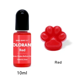 Vibrant Liquid Candle Dye Set - 20 Assorted Colors for DIY Candle and Soap Crafting (Red)