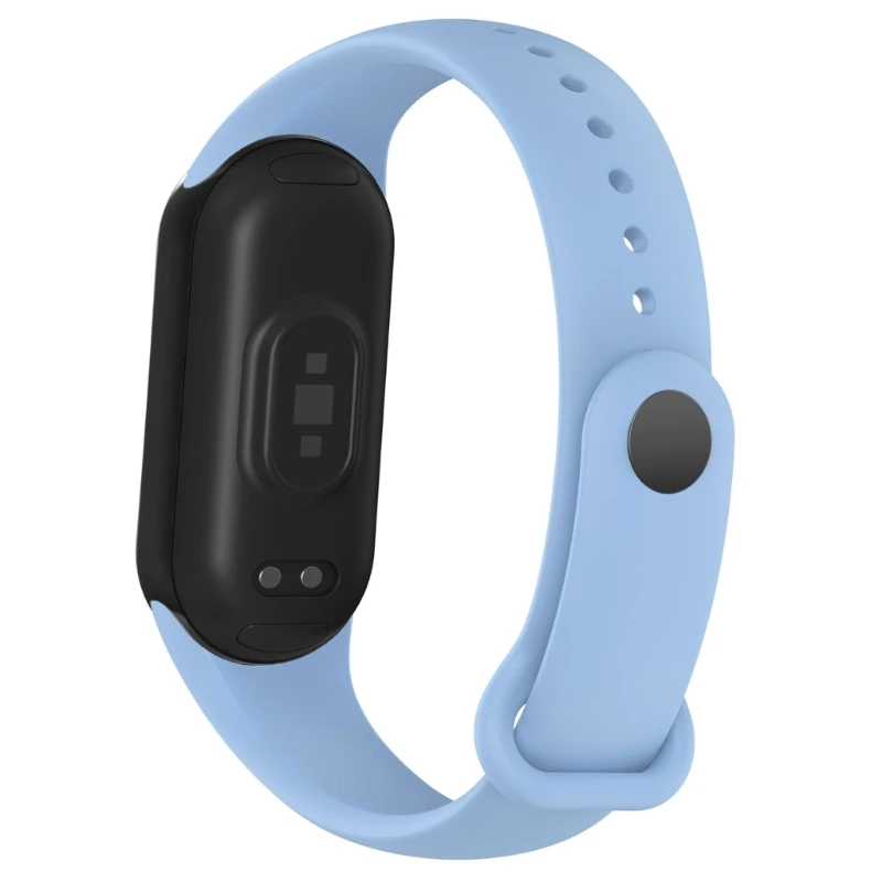 Rubber Strap for Mi Band 8 Bracelet Xiaomi Mi Band 8 NFC Silicone Sport  Strap Mi