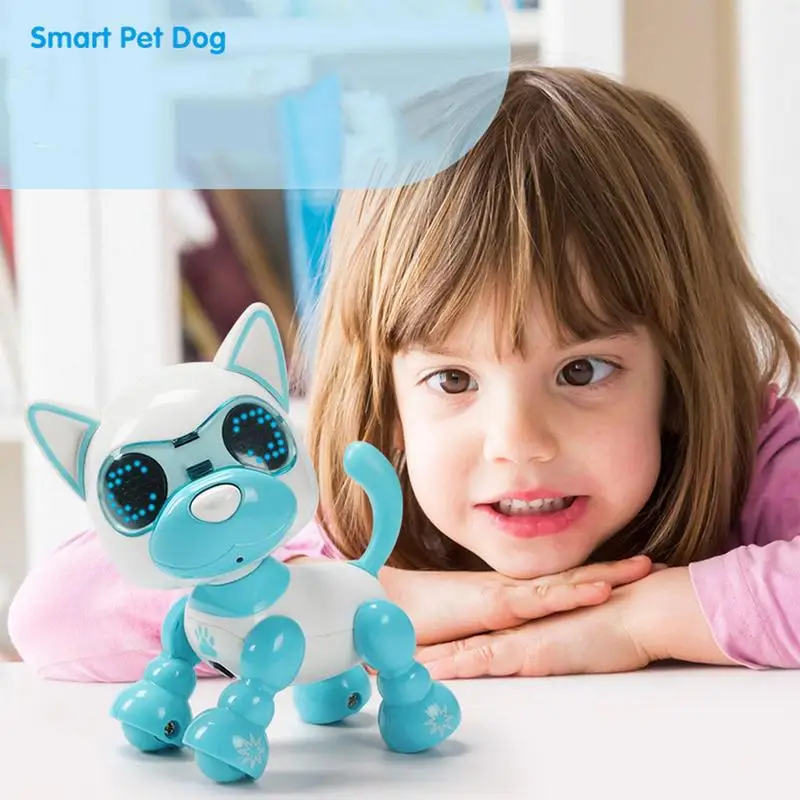 Electronic Animal Pets Robot Dog Voice Toys Music Song Toy For Kids RC Toys Birthday Electronic Pets Gifts For Boys Girls 3