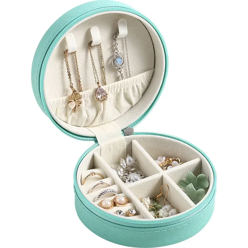 On Sale Simple Portable Jewelry Box, Earrings, Necklace, Ring Jewelry Storage Box