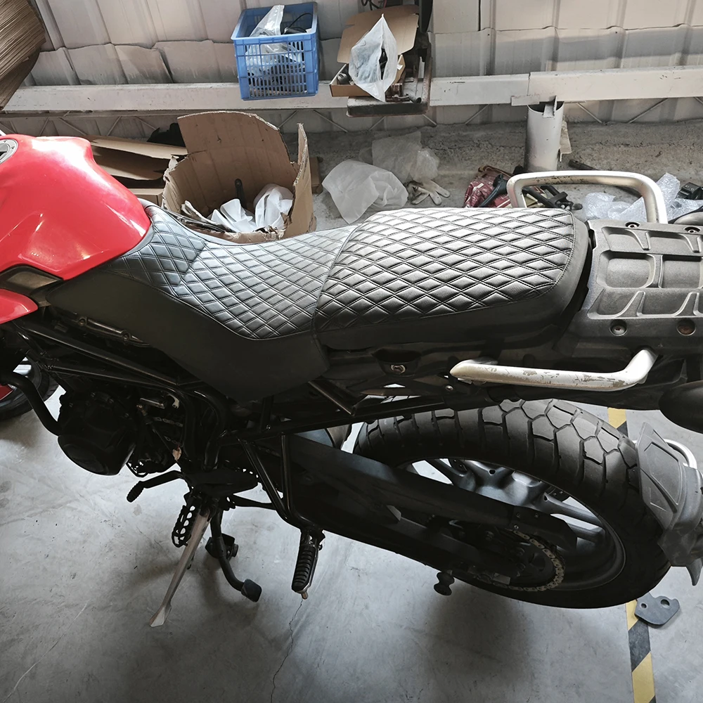 For Triumph Tiger800 Tiger 800 XC XR Motorcycle Accessories Leather Seat Case Waterproof Wear-resistant Cushion Protector Cover