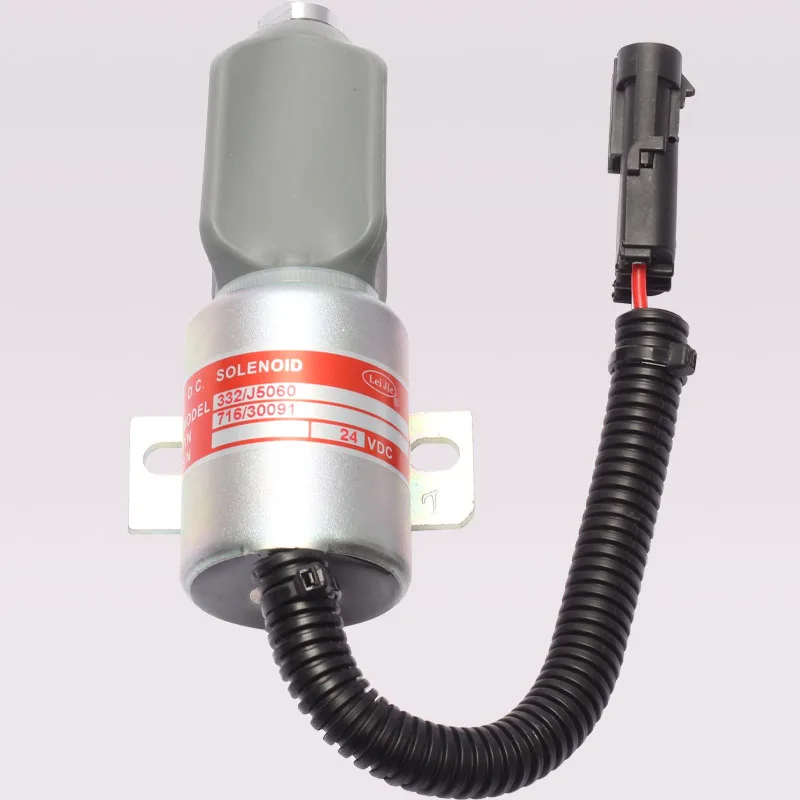 

Excavator accessories for JCB 220 Volvo 120C/150/180 flameout solenoid valve 332/J5060
