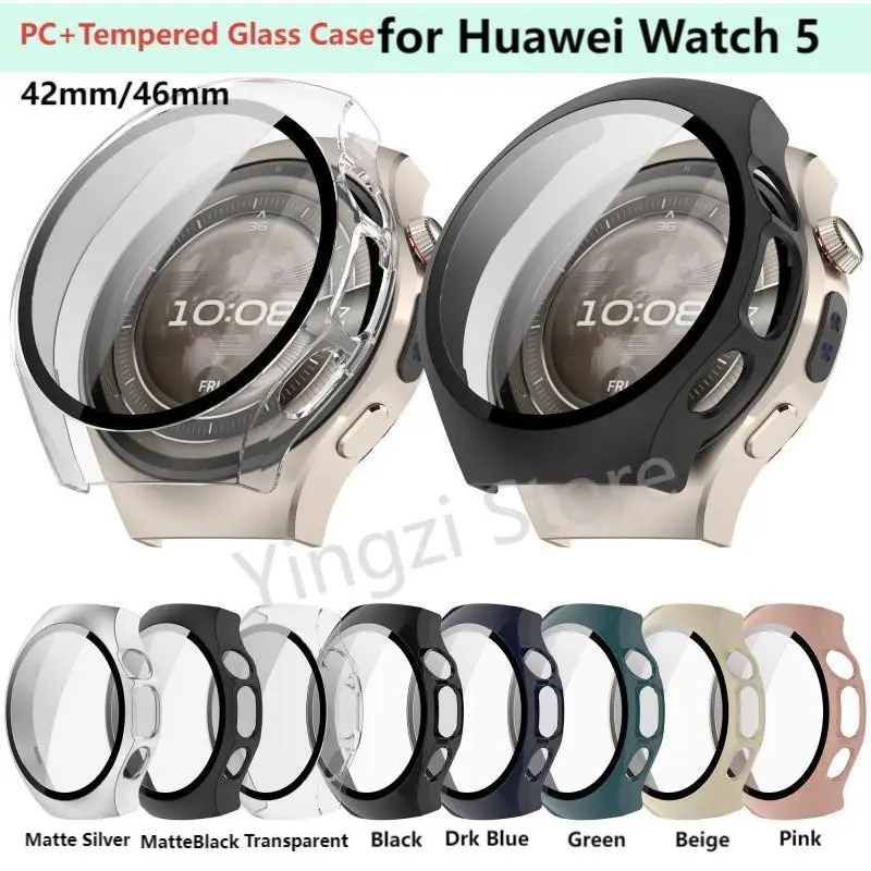 Premium Glass Case Screen Protector Bumper Cover