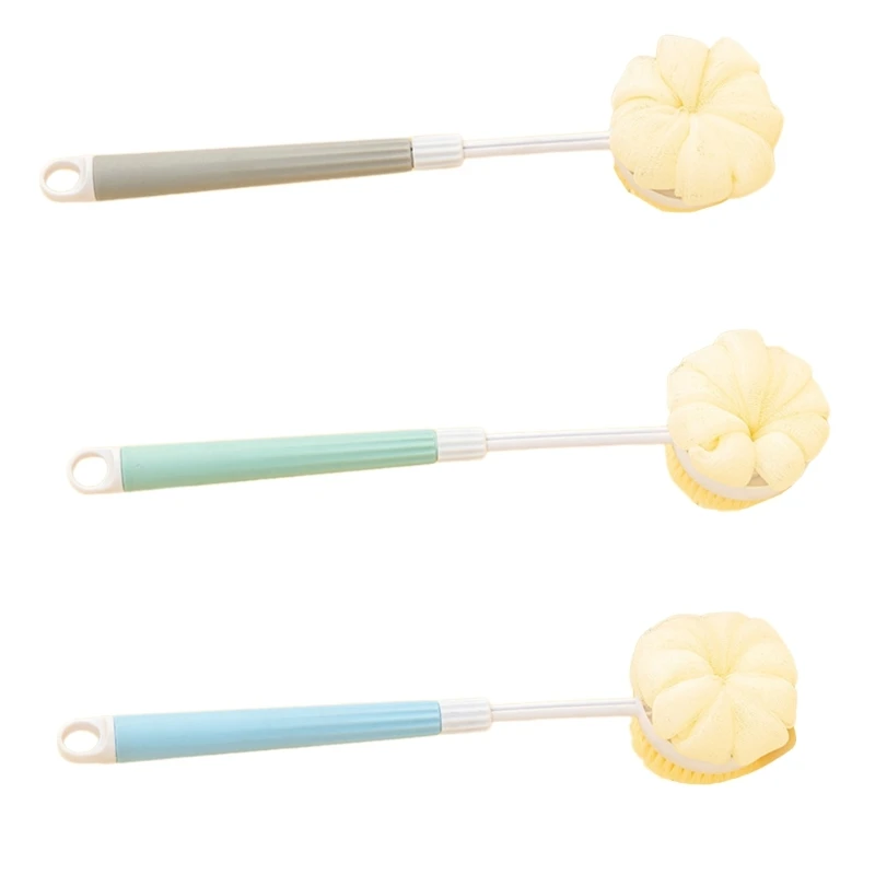 

2 шт. щетка для ванны с длинной ручкой скребок для тела щетка для ванны массажная щетка для душа R7UB