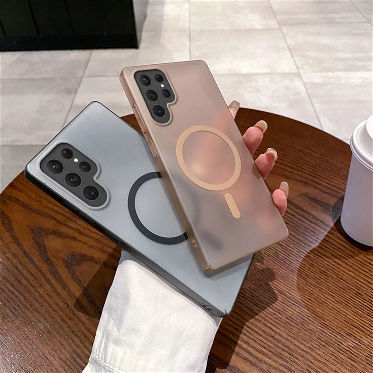 Magsafe Magnetic Matte Clear Case