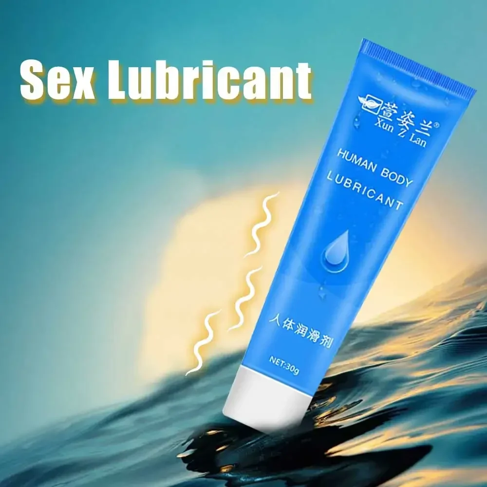 Sexual Lubricant 30ml Sex Lubricant Anal Lubricant Water-based Sex Oil Vaginal and Anal Gel Cream Products Gift for Adults Product Homosexual